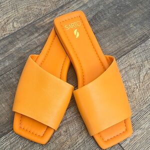 SARTO By Franco Sarto Orange Sandals